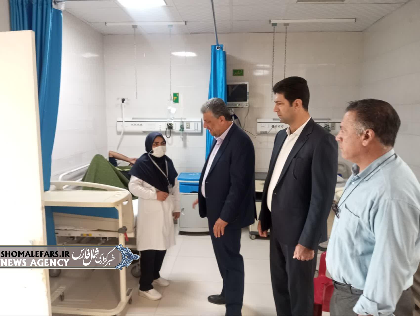 گزارش تصویری | بازدید سرزده فرماندار خرمبید از بیمارستان حضرت ولیعصر (عج) شهرستان گزارش تصویری | بازدید سرزده فرماندار خرمبید از بیمارستان حضرت ولیعصر (عج) شهرستان
