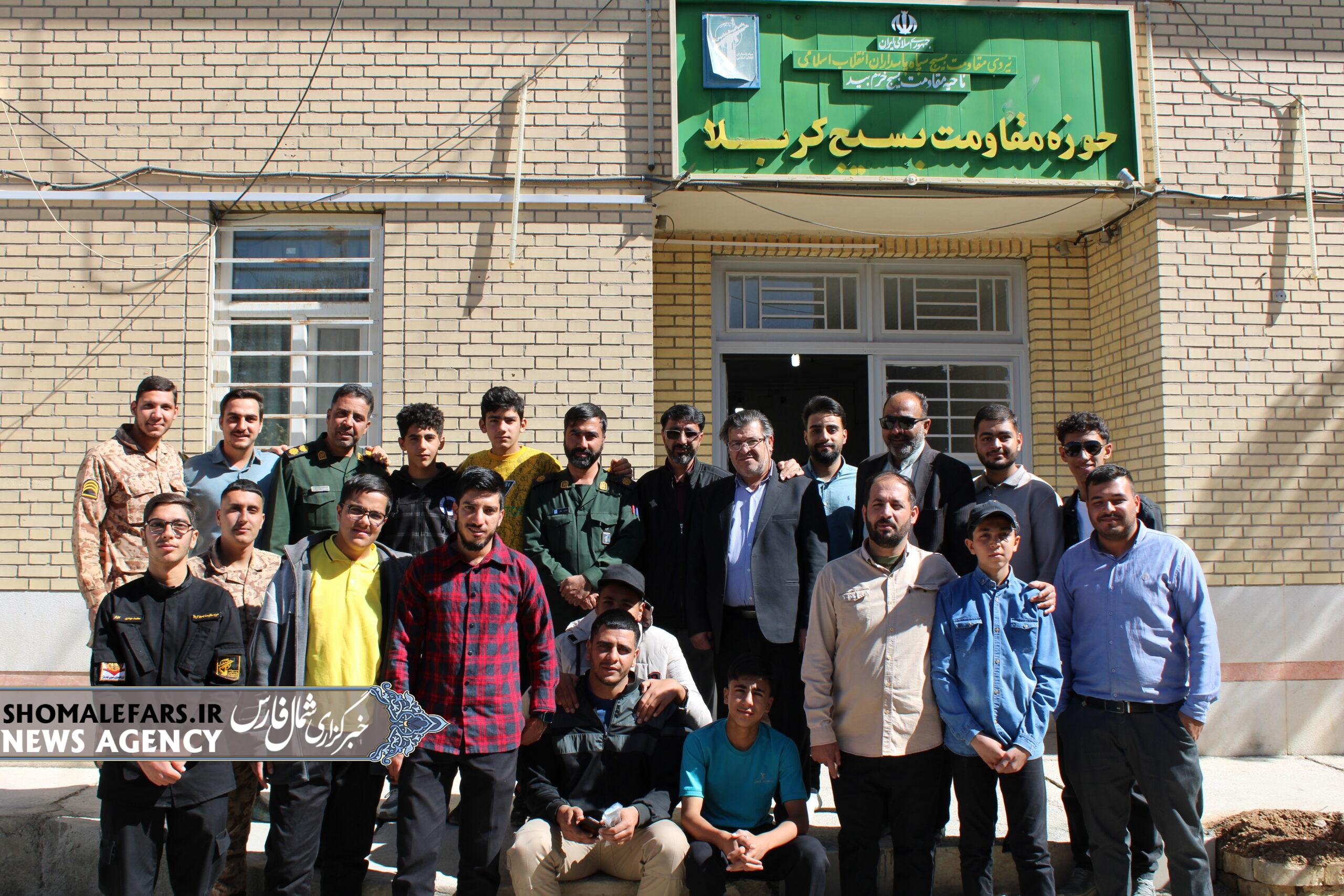 گزارش تصویری | مراسم تکریم و معارفه فرمانده حوزه مقاومت بسیج کربلا صفاشهر برگزار شد