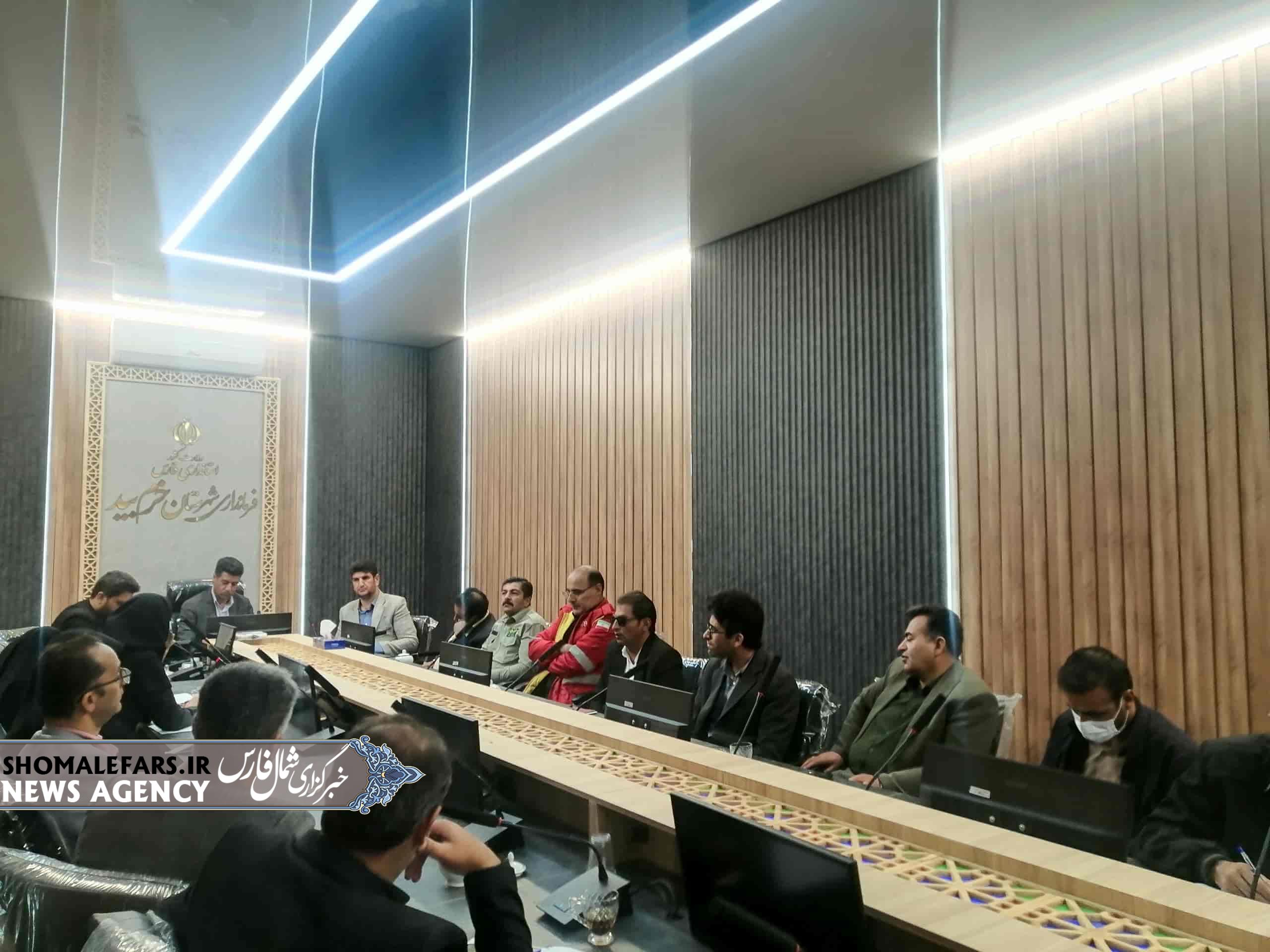 گزارش تصویری | برگزاری جلسه کارگروه پدافند غیرعامل شهرستان خرم‌بید