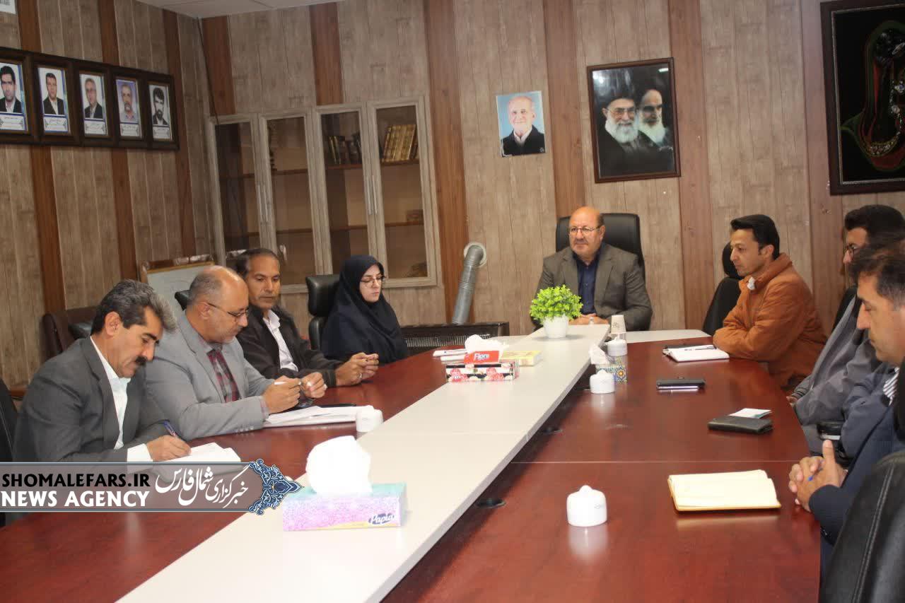 جلسه شورای آرد و نان شهرستان بوانات برگزار شد