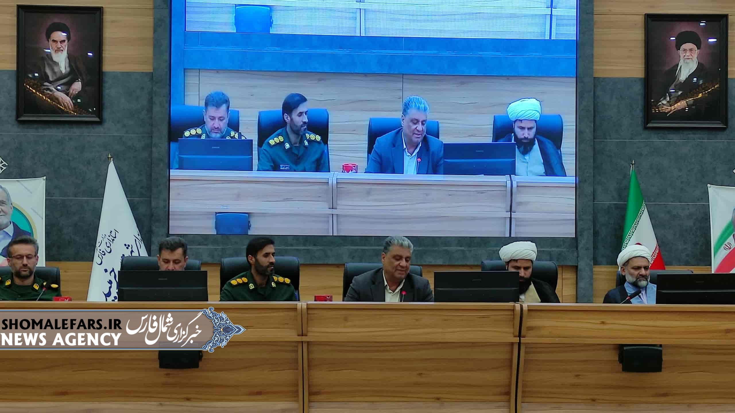 گزارش تصویری | جلسه هماهنگی هفته بسیج و برنامه حضور پیکر مطهر شهید گمنام در خرم‌بید