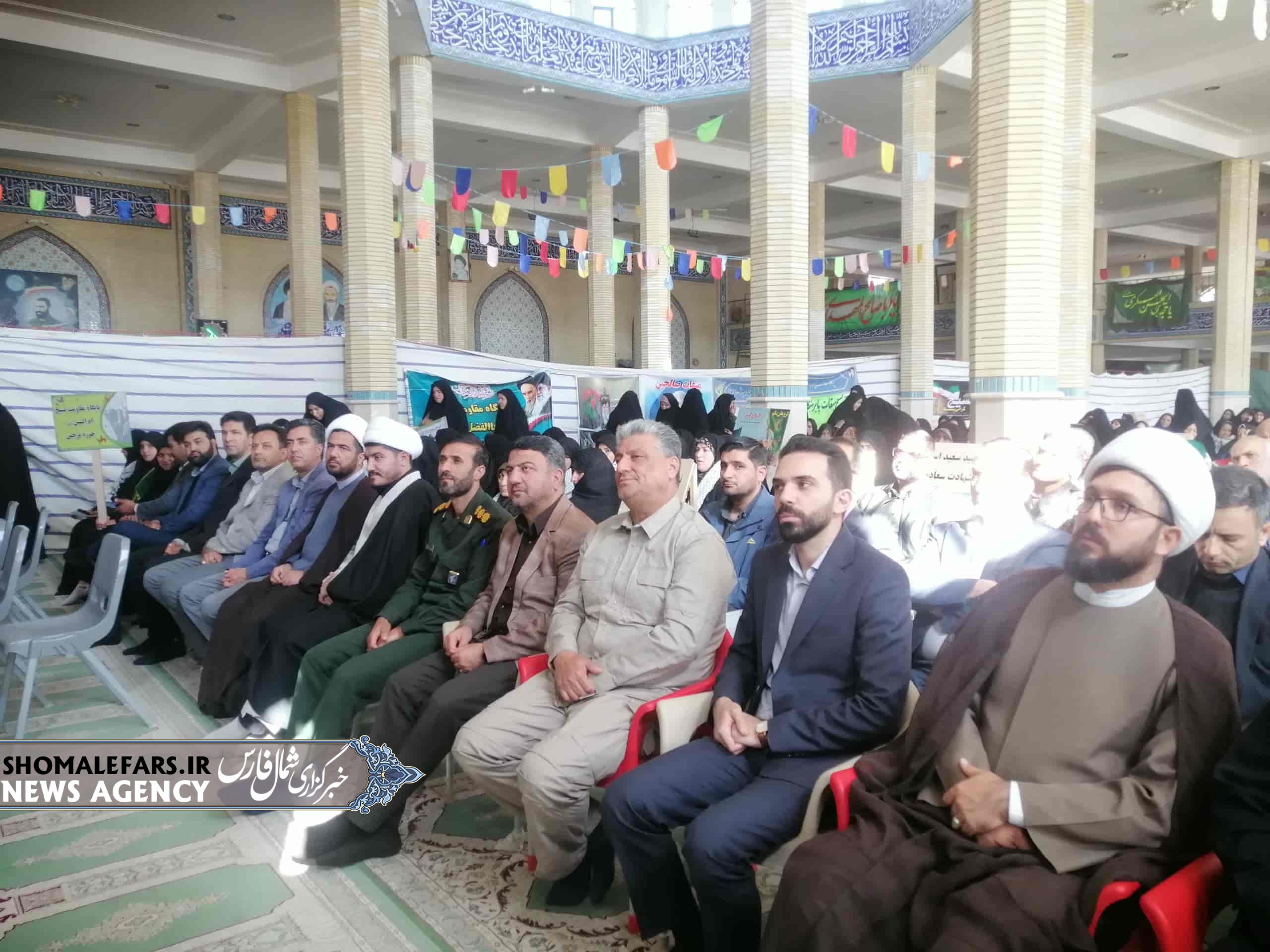 گزارش تصویری | صفاشهر در قاب شور و حماسه؛ اجتماع باشکوه بسیجیان برگزار شد