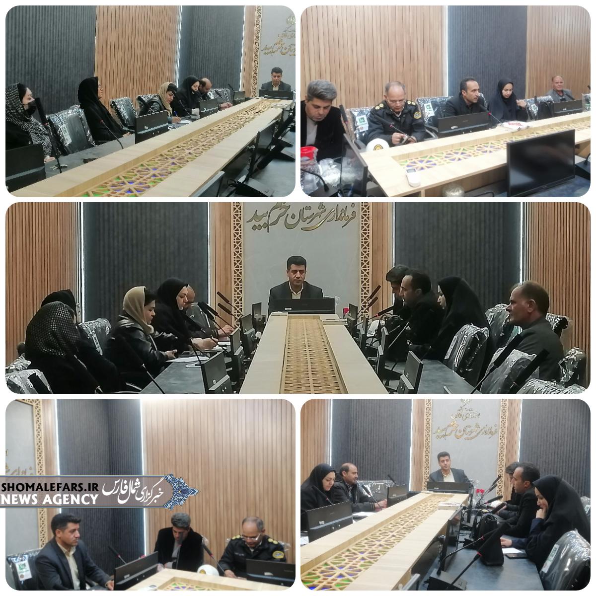 جلسه هم‌اندیشی سرویس مدارس خرم‌بید با محوریت ارتقای ایمنی و خدمات‌رسانی