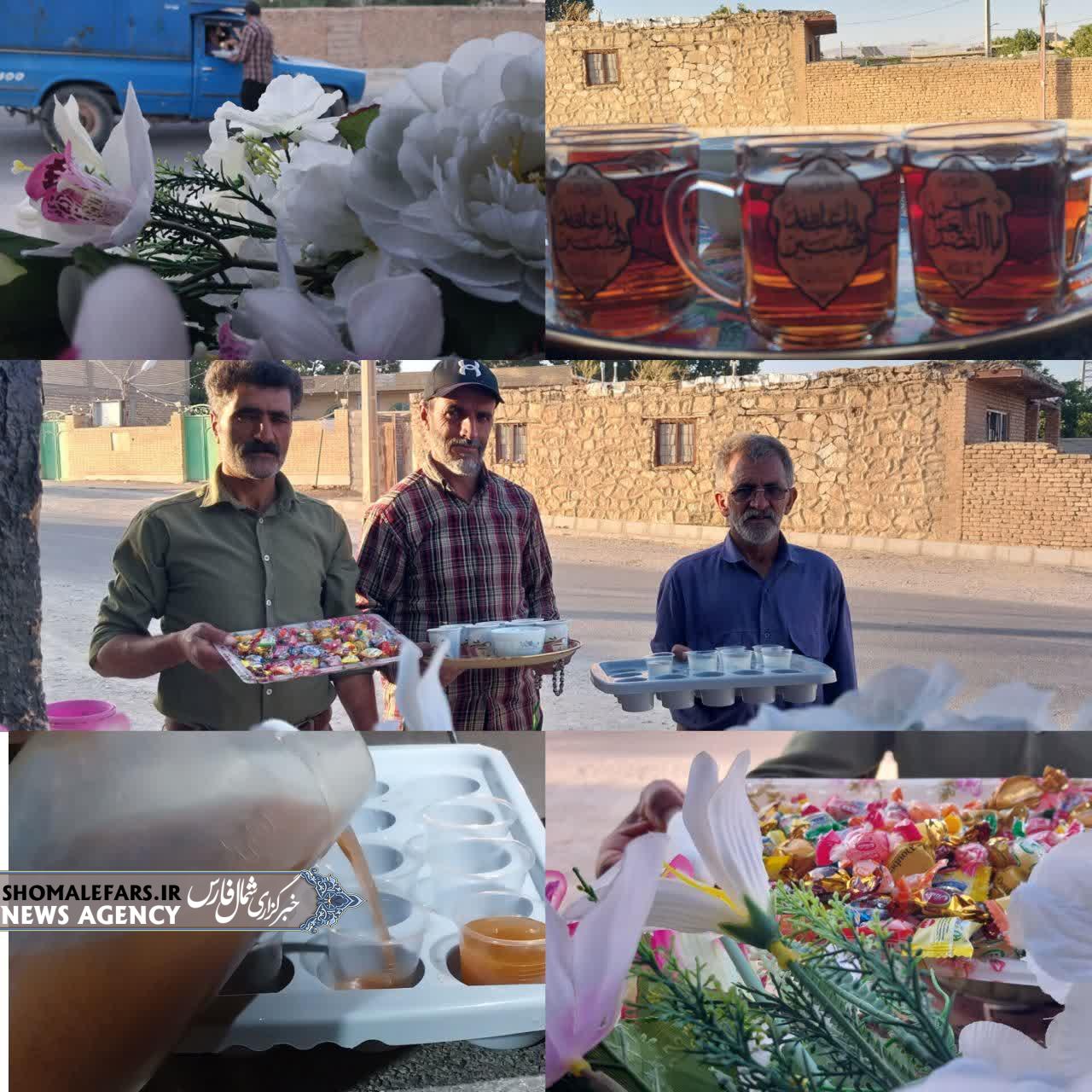 پذیرایی موکب شهیدجلال خسروی در روز میلاد پیامبر اکرم و امام جعفر صادق(ع)