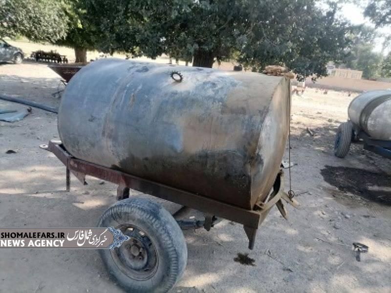 کشف گازوئیل فاقد مجوز در خرم بید