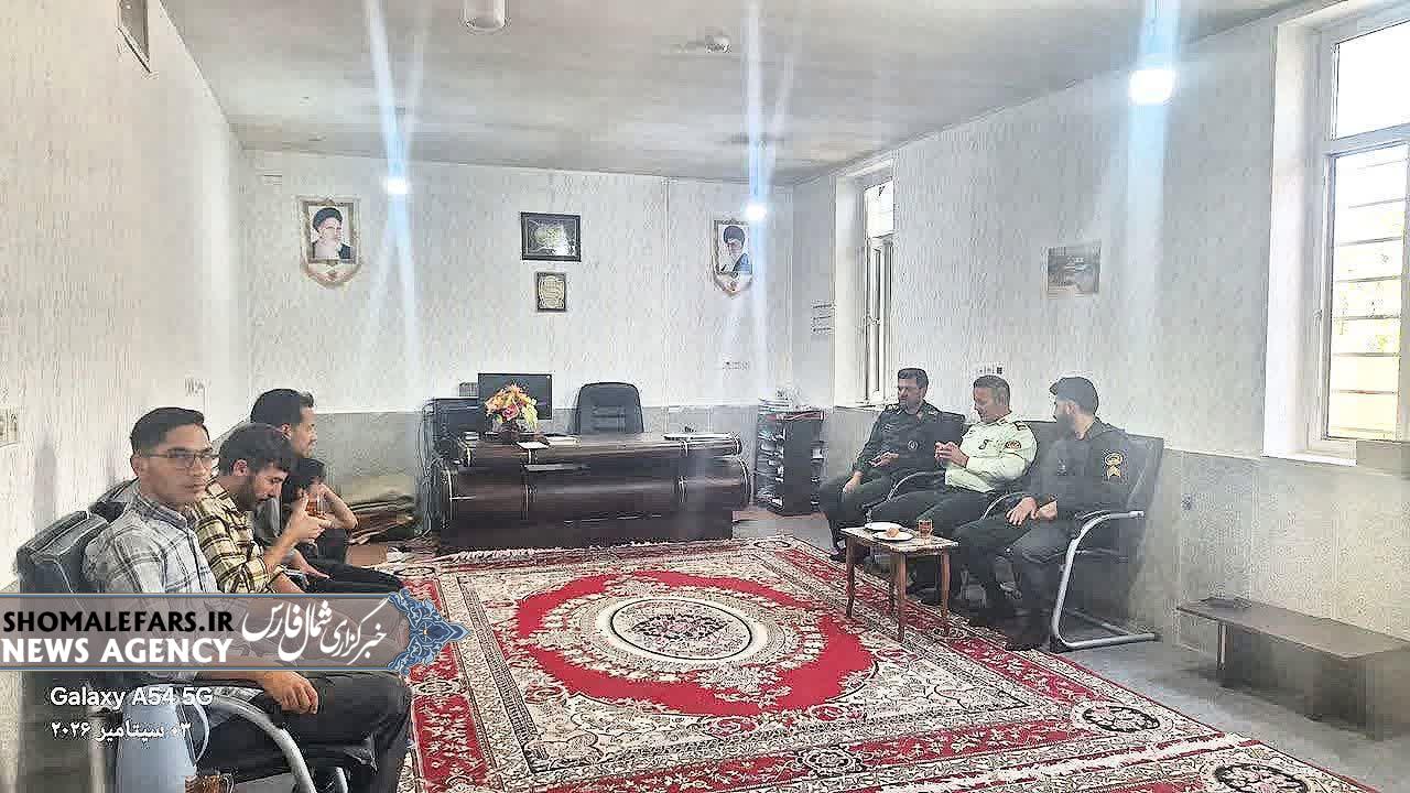 دیدار و جلسه تعامل کلانتری مرکزی صفاشهر با حوزه مقاومت بسیج کربلا