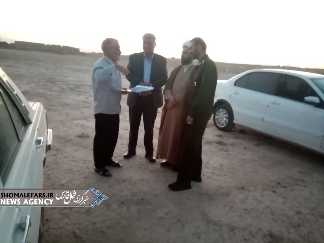بازدید فرماندار، امام جمعه و فرمانده سپاه خرم بید از مراحل مقدماتی بازسازی عملیات کربلای ۴ / آماده‌سازی برای گرامیداشت هفته دفاع مقدس