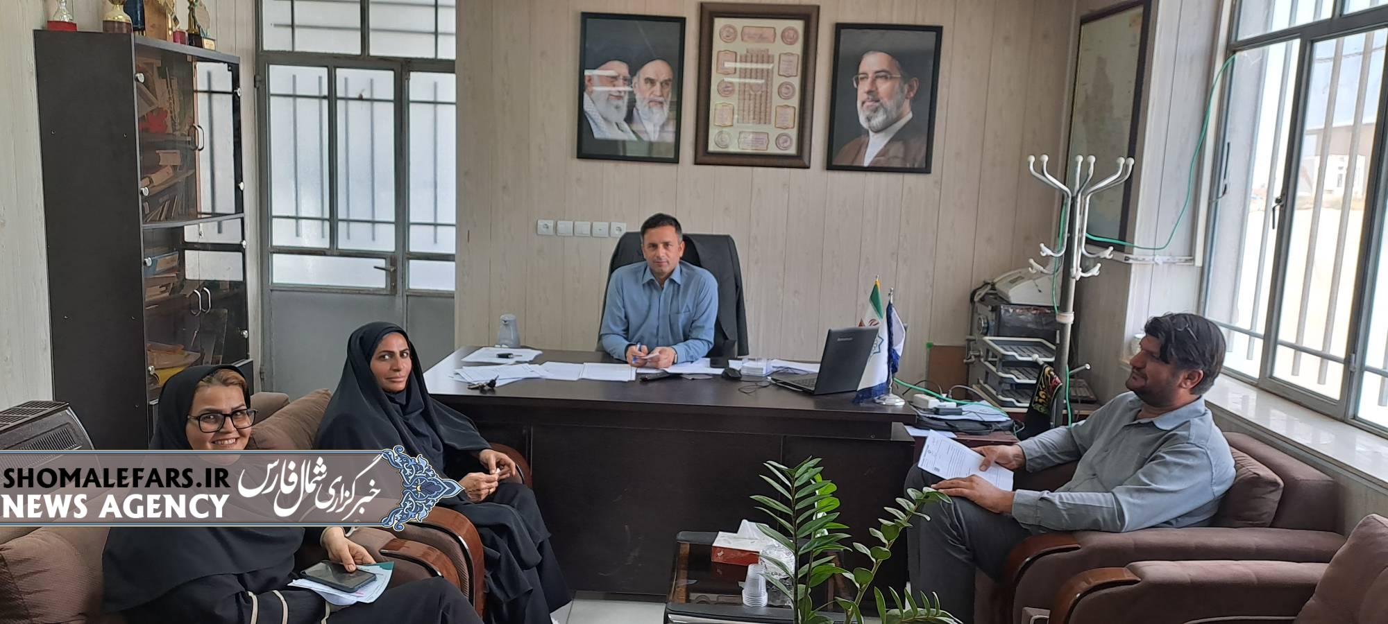 دیدار رئیس بهزیستی با شهردار صفاشهر در راستای پیگیری امور مددجویان
