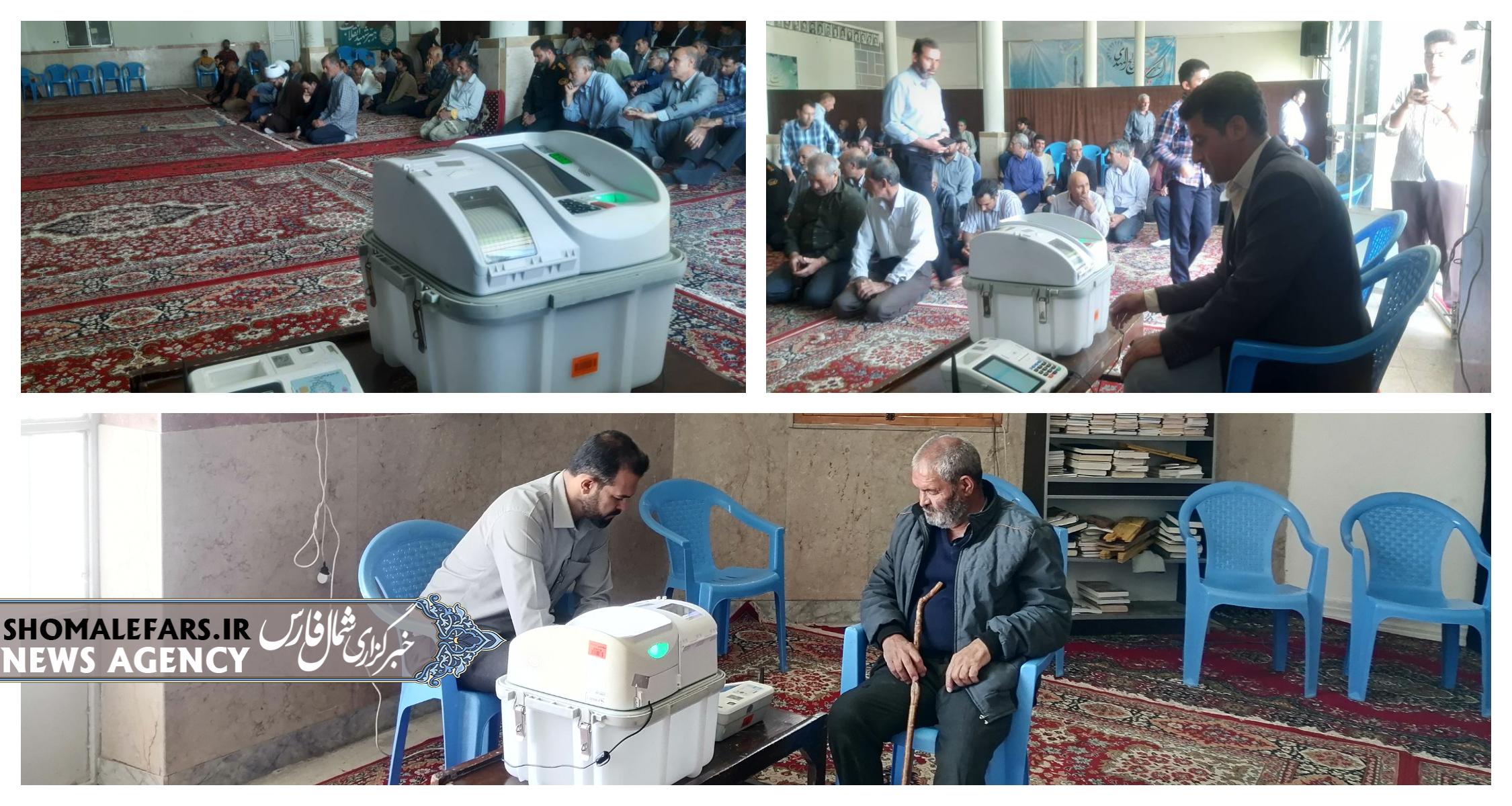 برگزاری موفق مانور انتخابات شوراها در نماز جمعه صفاشهر / تست صندوق‌های تمام الکترونیک و آمادگی برای برگزاری انتخابات