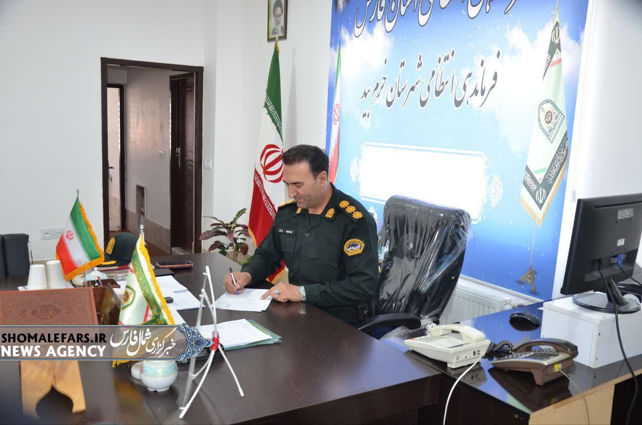 پیام تبریک فرمانده نیروی انتظامی شهرستان خرم‌بید به مناسبت روز پرستار